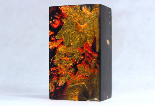 Stabilized Maple Burl Wood Mod Block